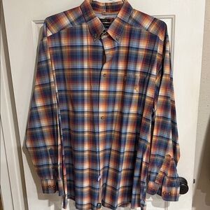 Ariat Men's Vibrant Plaid Button Down Shirt